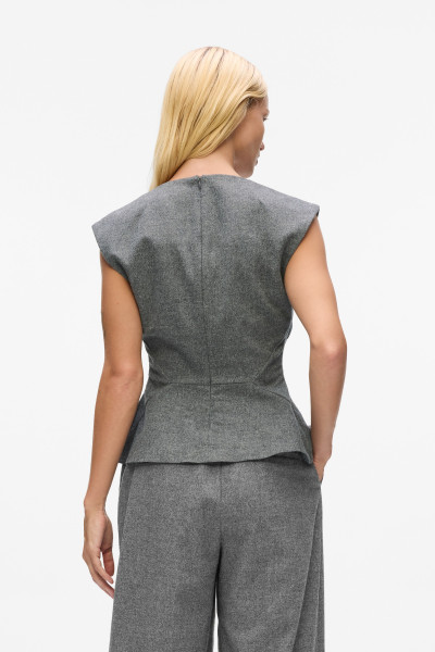 TOP KARL LAGERFELD FLANNEL TOP - Fotografia č. 3