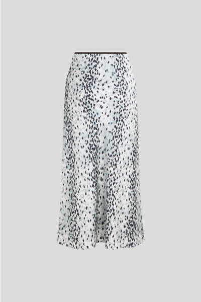 SZOKNYA KARL LAGERFELD SNOW LEO FLUID SKIRT - Kép 2