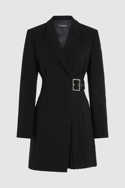 ŠATY KARL LAGERFELD TAILORED PLEATED BLAZER DRESS - Fotografie č. 1