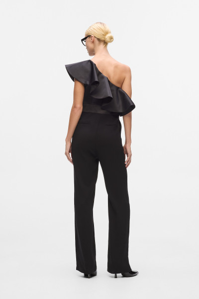 OVERAL KARL LAGERFELD FRILL EVENING JUMPSUIT - Fotografie č. 2