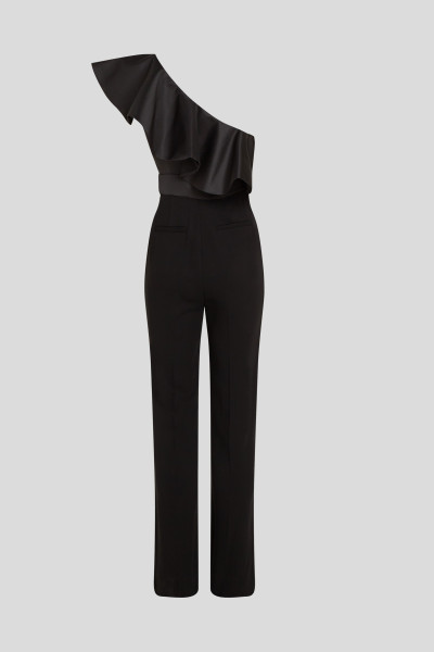 OVERAL KARL LAGERFELD FRILL EVENING JUMPSUIT - Fotografie č. 6