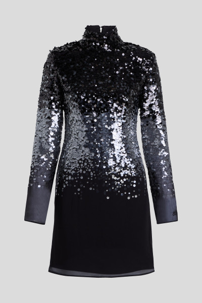 ŠATY KARL LAGERFELD KARL STUDIO DEGRADE DRESS - Fotografie č. 5