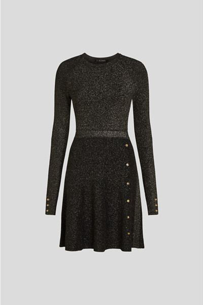 ŠATY KARL LAGERFELD LUREX KNIT DRESS - Fotografie č. 1