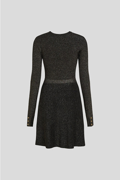 ŠATY KARL LAGERFELD LUREX KNIT DRESS - Fotografie č. 2