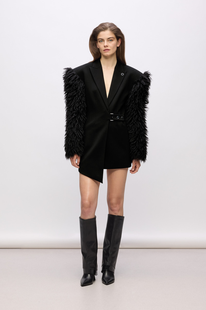Šaty Karl Lagerfeld Karl Studio Blazer Dress Black