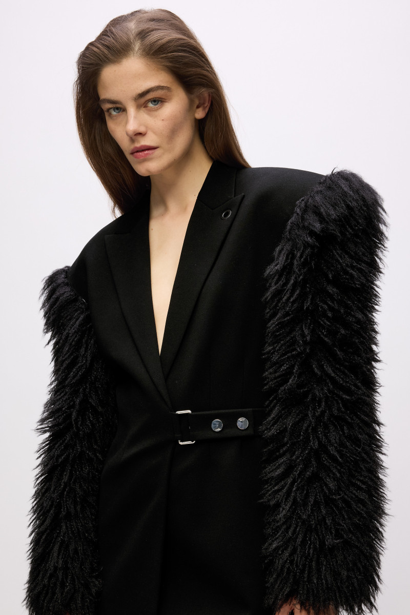 Šaty Karl Lagerfeld Karl Studio Blazer Dress Black