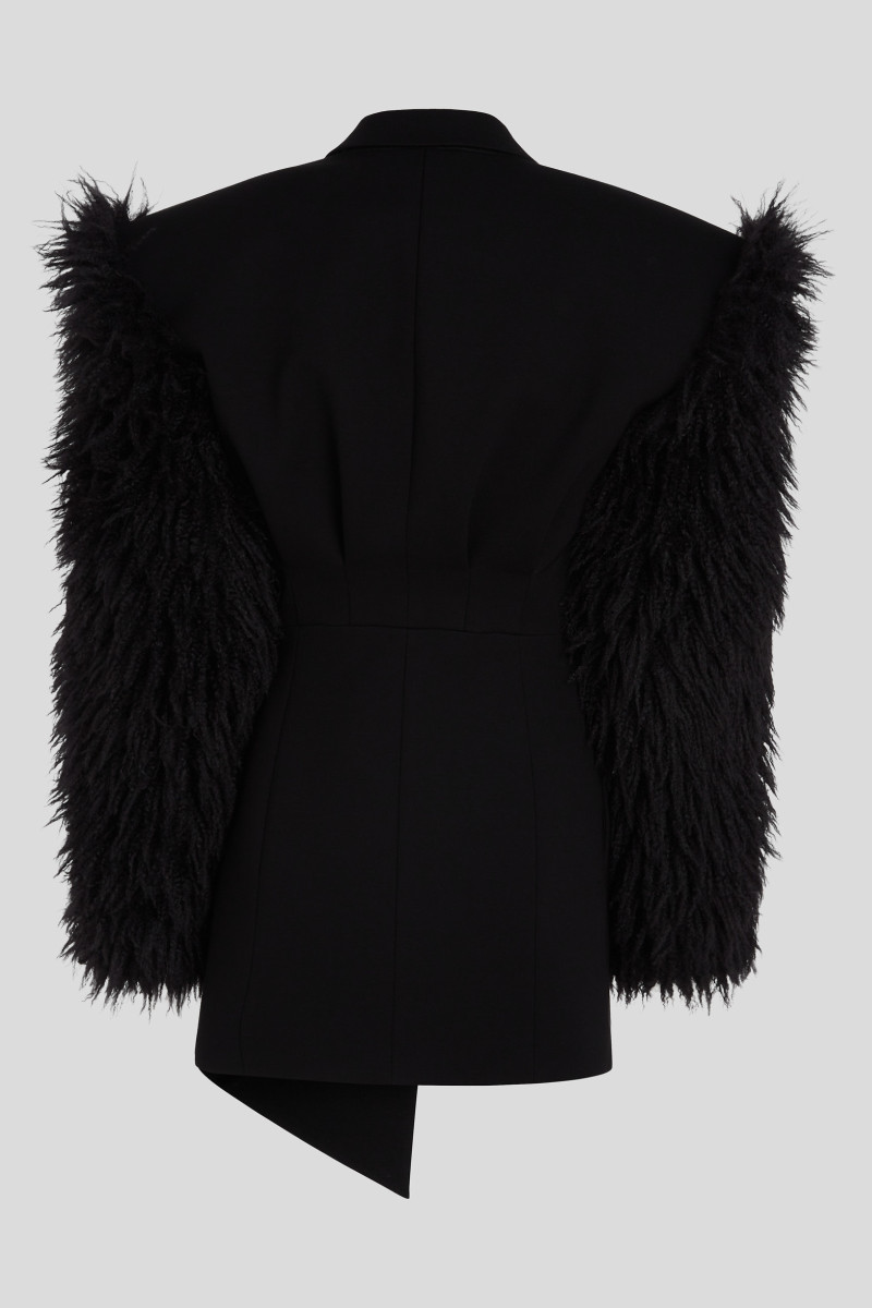 Šaty Karl Lagerfeld Karl Studio Blazer Dress Black