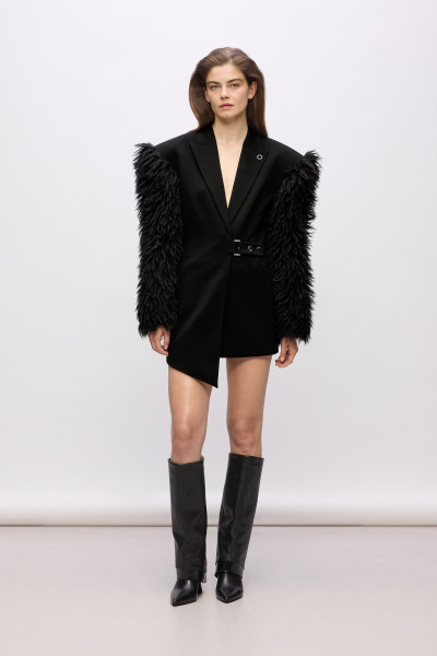ŠATY KARL LAGERFELD KARL STUDIO BLAZER DRESS - Fotografia č. 2