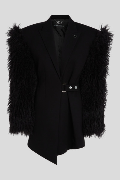 ŠATY KARL LAGERFELD KARL STUDIO BLAZER DRESS - Fotografia č. 6