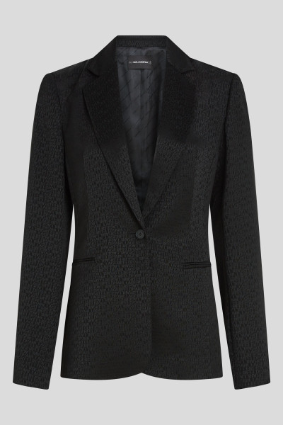 SAKO KARL LAGERFELD LOGO JACQUARD BLAZER - Fotografie č. 5