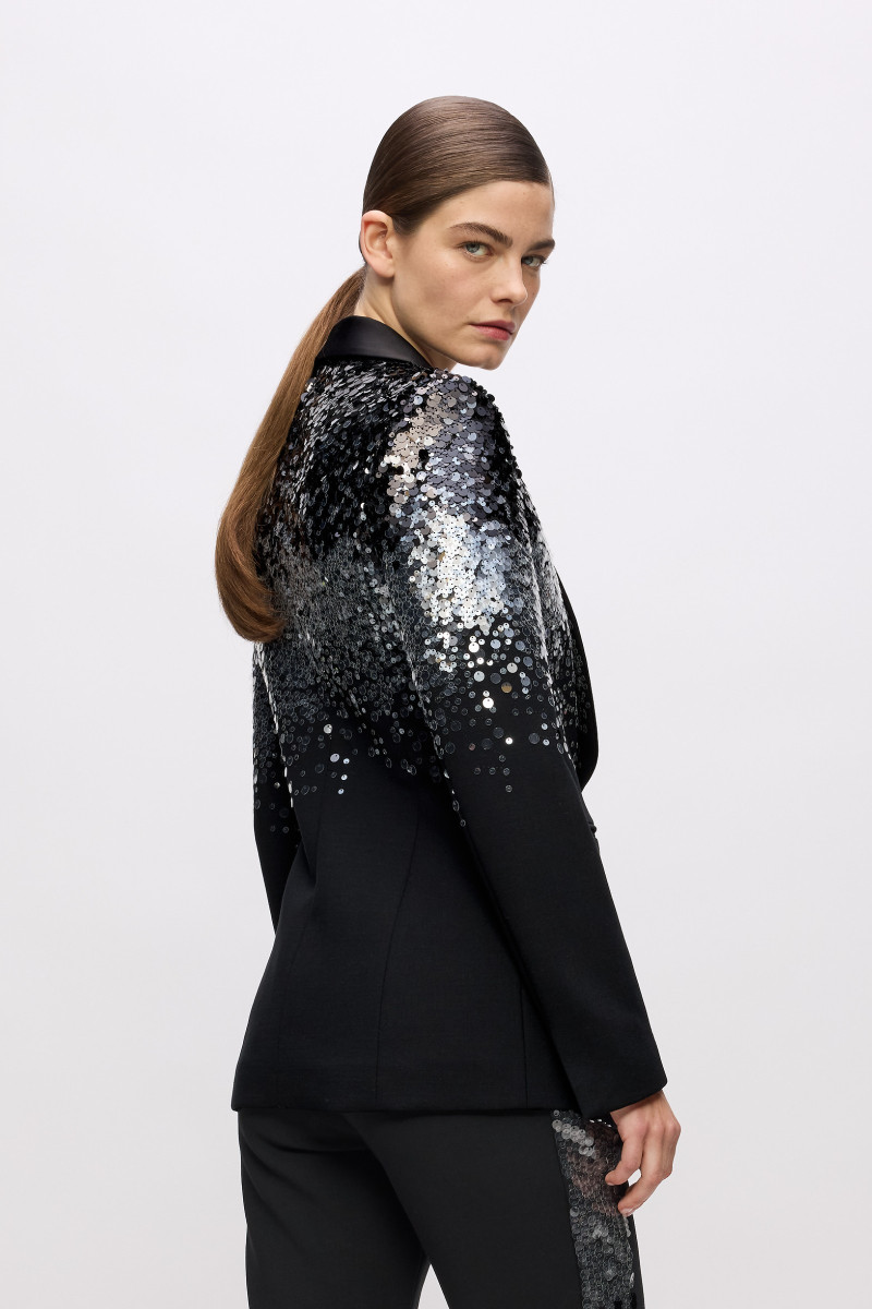 Sako Karl Lagerfeld Karl Studio Degrade Blazer Black