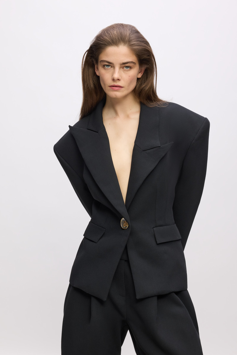Sako Karl Lagerfeld Karl Studio Fashion Blazer Black