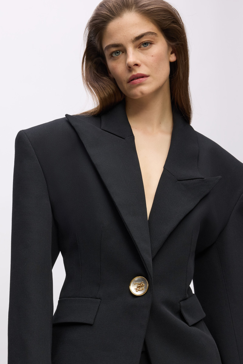 Sako Karl Lagerfeld Karl Studio Fashion Blazer Black