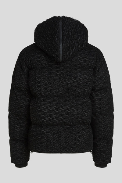 DZSEKI KARL LAGERFELD FLOCK LOGO PUFFER JACKET - Kép 7