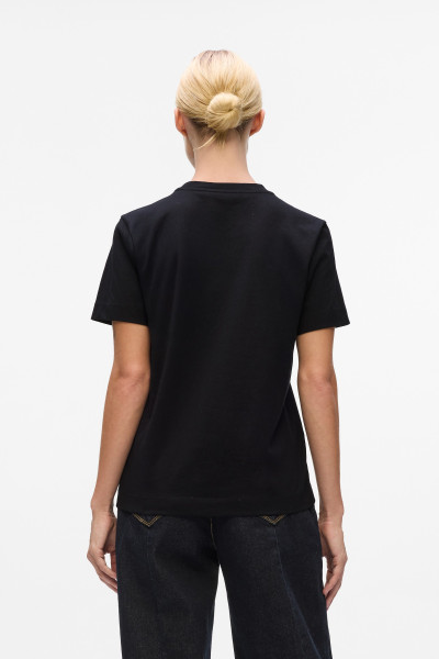 PÓLÓ KARL LAGERFELD SIGNATURE SEQUINS T-SHIRT - Kép 3
