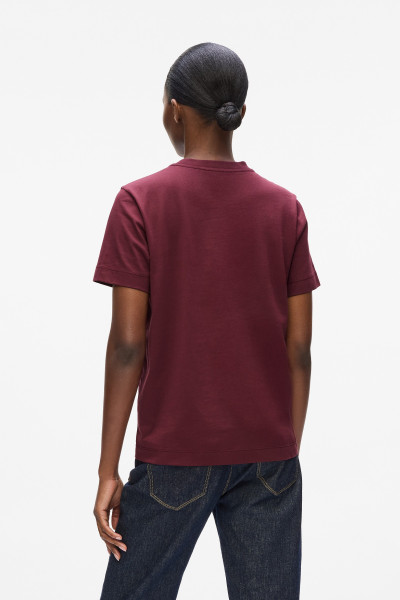 PÓLÓ KARL LAGERFELD SIGNATURE SEQUINS T-SHIRT - Kép 3