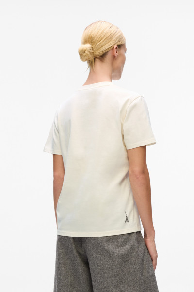 PÓLÓ KARL LAGERFELD PARIS SKETCH STREET T-SHIRT - Kép 3