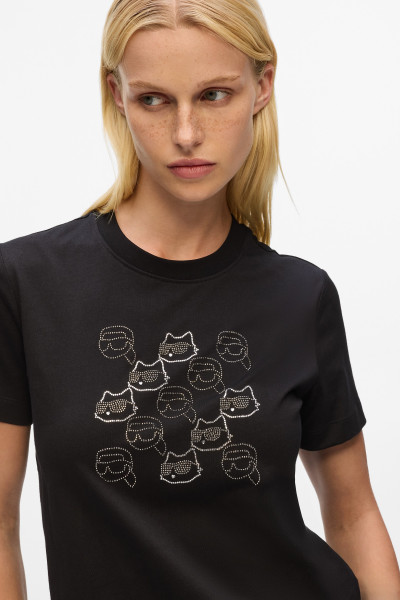 PÓLÓ KARL LAGERFELD IKON SEASONAL RS T-SHIRT GIFT - Kép 4