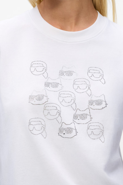 PÓLÓ KARL LAGERFELD IKON SEASONAL RS T-SHIRT GIFT - Kép 4