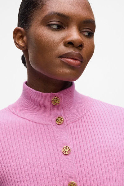 KARDIGÁN KARL LAGERFELD KNIT CARDIGAN - Kép 4