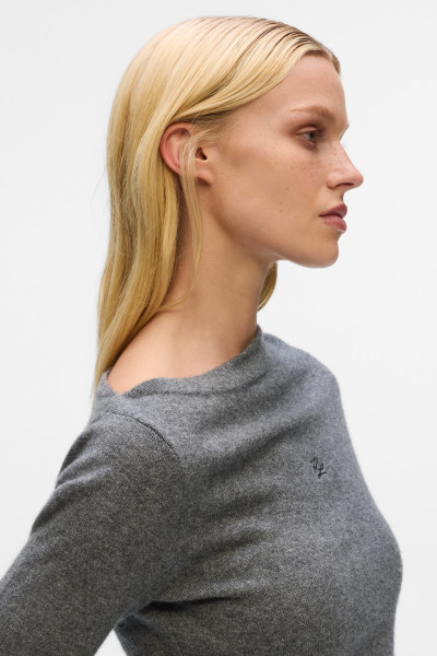 PULÓVER KARL LAGERFELD ELEGANT CASHMERE SWEATER - Kép 4