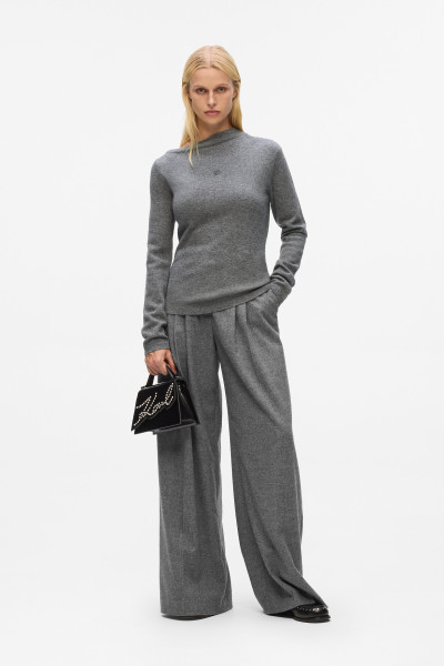 PULÓVER KARL LAGERFELD ELEGANT CASHMERE SWEATER - Kép 2