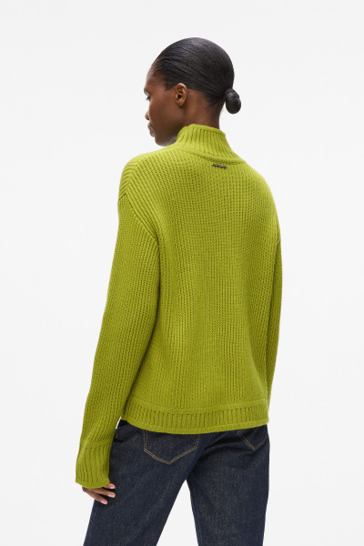 SVETR KARL LAGERFELD SOUTACHE AUTOGRAPH KNIT - Fotografie č. 3