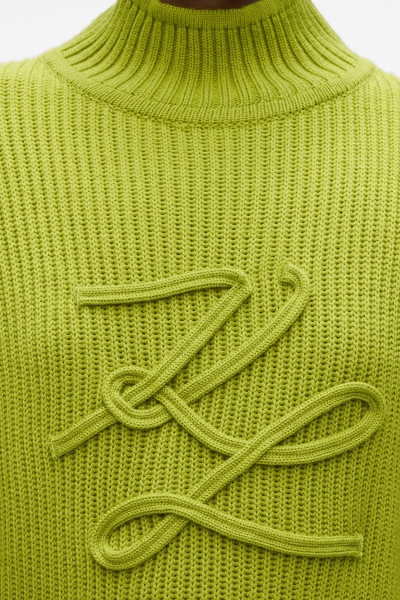 SVETR KARL LAGERFELD SOUTACHE AUTOGRAPH KNIT - Fotografie č. 4