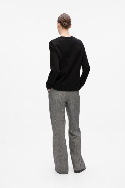 MELEGÍTŐ FELSŐ KARL LAGERFELD SIGNATURE SEQUINS SWEATSHIRT - Kép 3