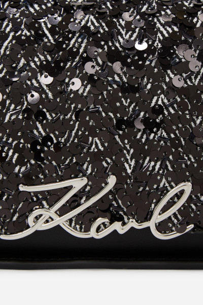 CROSSBODY KARL LAGERFELD K/SIGNATURE HERRINGBONE CB - Fotografie č. 5