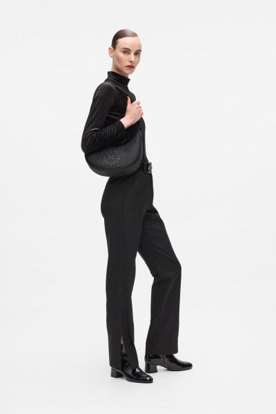 RETIKÜL KARL LAGERFELD K/CIRCLE MOONBAG STUDS - Kép 3