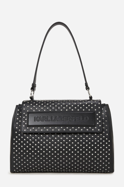RETIKÜL KARL LAGERFELD IKON/K TOP HANDLE STUDS - Kép 1