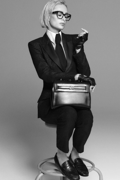 KABELKA KARL LAGERFELD K/AUTOGRAPH MD TOP HANDLE BLCK - Fotografie č. 1