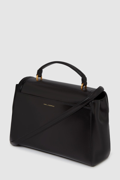 KABELKA KARL LAGERFELD K/AUTOGRAPH MD TOP HANDLE BLCK - Fotografie č. 3