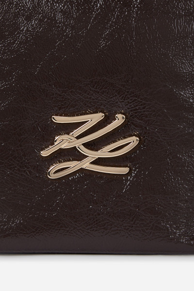 RETIKÜL KARL LAGERFELD K/AUTOGRAPH SM BUCKET NAPLA - Kép 5