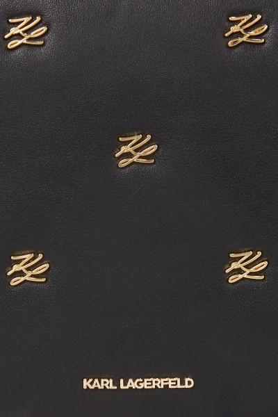 RETIKÜL KARL LAGERFELD K/AUTOGRAPH SHOULDERBAG PINS - Kép 5