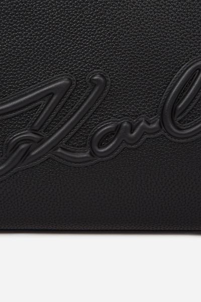 RETIKÜL KARL LAGERFELD K/SKUARE EW MD TOTE GRAINY - Kép 5