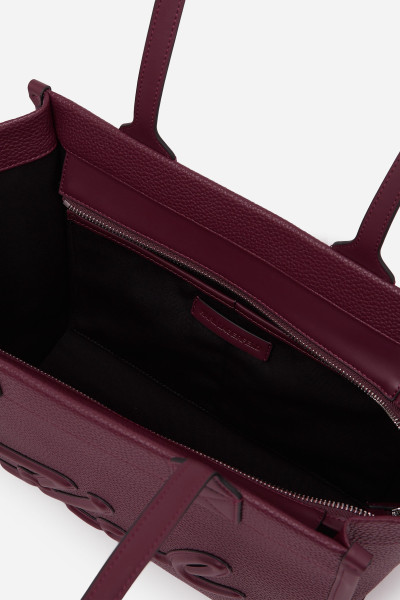 RETIKÜL KARL LAGERFELD K/SKUARE EW MD TOTE GRAINY - Kép 4