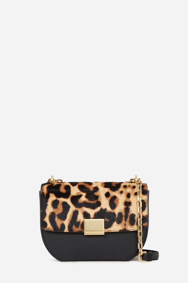 Levně Crossbody karl lagerfeld k/forever sm cb pony leopard leopard