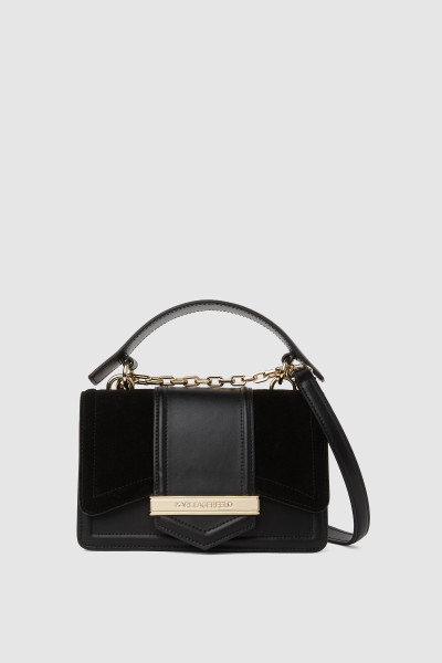CROSSBODY KARL LAGERFELD K/NOVA SM CROSSBODY SUEDE - Kép 1