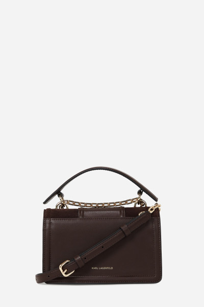 CROSSBODY KARL LAGERFELD K/NOVA SM CROSSBODY SUEDE - Kép 3