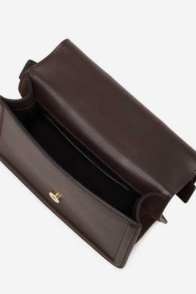 CROSSBODY KARL LAGERFELD K/NOVA SM CROSSBODY SUEDE - Kép 5