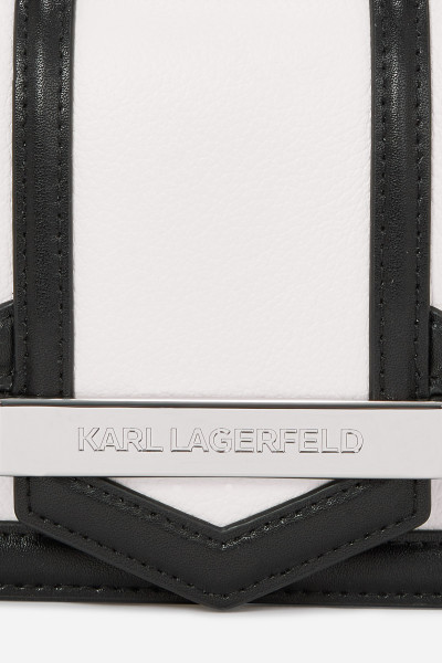 RETIKÜL KARL LAGERFELD K/NOVA SM CROSSBODY BL/WH - Kép 5