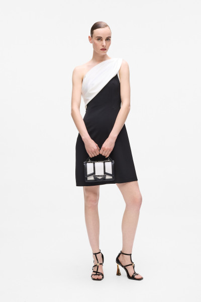 RETIKÜL KARL LAGERFELD K/NOVA SM CROSSBODY BL/WH - Kép 3