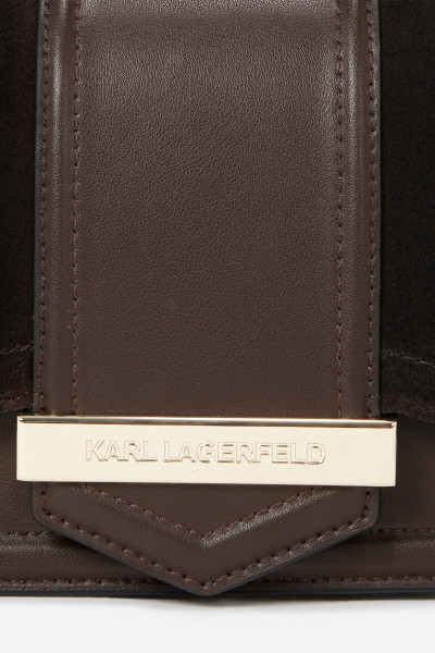 KABELKA KARL LAGERFELD K/NOVA SHOULDERBAG SUEDE - Fotografia č. 5
