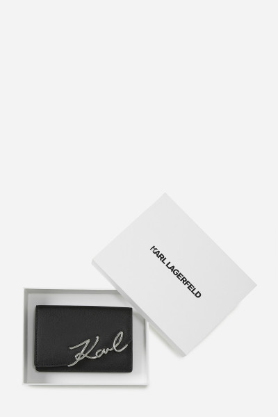 PENĚŽENKA KARL LAGERFELD K/SIGNATURE SMALL WALLET - Fotografie č. 4
