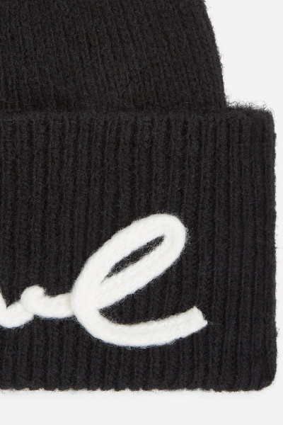 SAPKA KARL LAGERFELD K/SIGNATURE CROCHET BEANIE - Kép 3