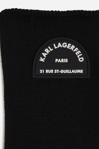 KESZTYŰ KARL LAGERFELD K/RSG FF GLOVE - Kép 4