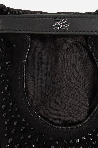 RUKAVICE KARL LAGERFELD K/AUTOGRAPH RH FL GLOVES - Fotografie č. 3