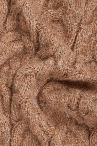 SÁL KARL LAGERFELD K/ESSENTIAL CABLE KNIT SCARF - Kép 5